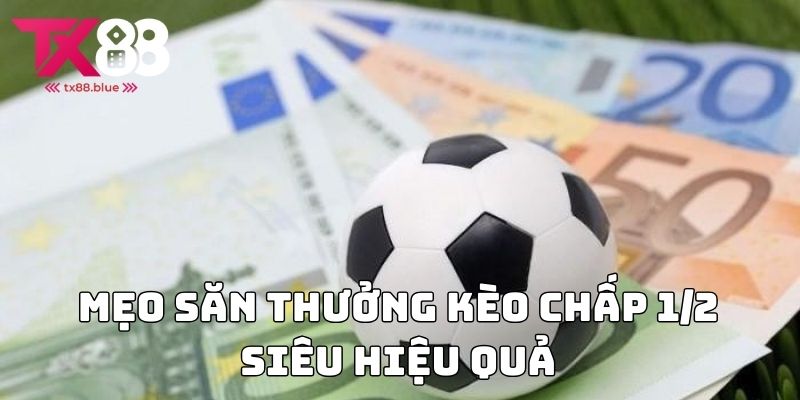 Mẹo săn thưởng kèo chấp 1/2 siêu hiệu quả