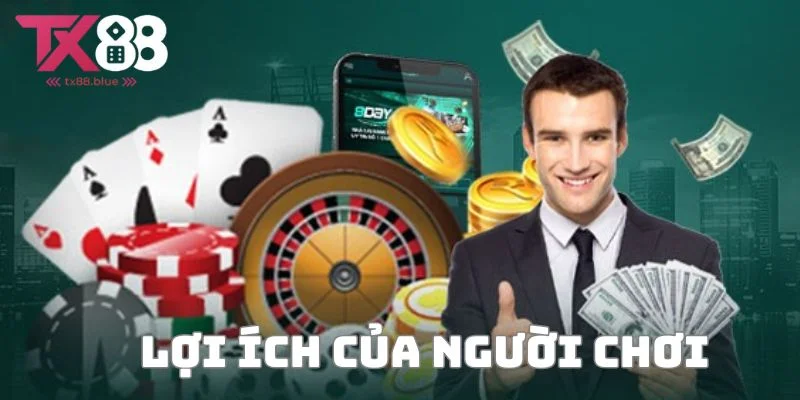 Người chơi có ích lợi gì khi tham gia khuyến mãi hoàn trả TX88